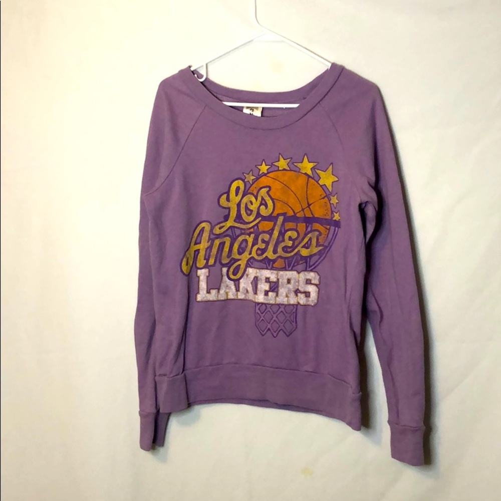 Hardwood Classics- LA Lakers sweater